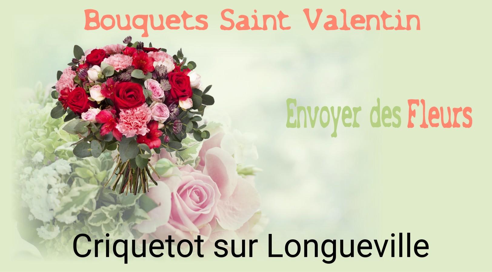 Roses de Saint-Valentin livrées à Criquetot-sur-Longueville